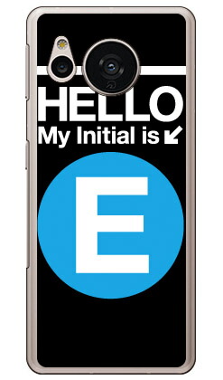 Cf LTD サブウェイイニシャル E サックスブルー （ハードケース） AQUOS sense7 SHG10・SH-53C・SH-M24 Coverfull aquos sense7 ケース aquos sense7 simフリー aquos sense7 sh53cケース aquos sense7 本体 保護 aquos sense7 カバー aquos sense7 フィルム 送料無料★