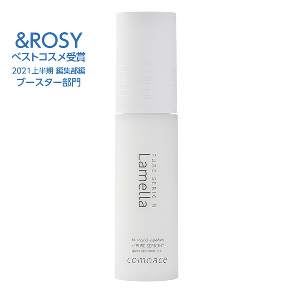 【導入美容液】コモエース ラメラエッセンス｜30mL｜ブースター ラメラ構造 ラメラ 細胞間脂質 セラミド 浸透 保湿 エイジングケア 無添加 アレルギーテスト済 無香料 セリシン ピュアセリシン ベスコス ベストコスメ受賞 &ROSY アンドロージー セーレン コモエース