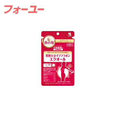 発酵大豆 エクオール ３０錠 4987072039915