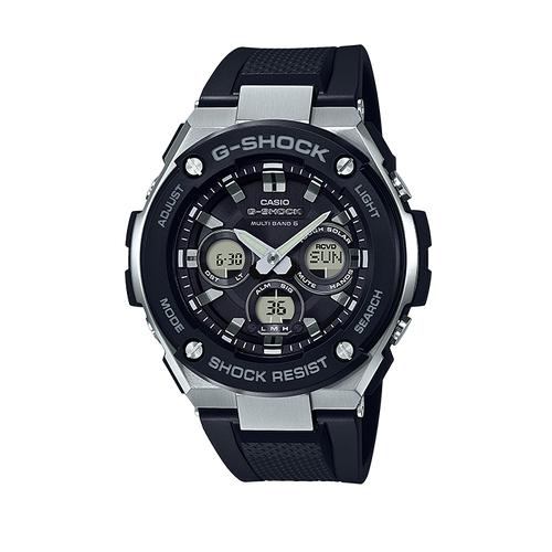 カシオ GST-W300-1AJF G-SHOCK G-STEEL マルチバンド6 20気圧防水 針退避機能 タフソーラー電波モデル