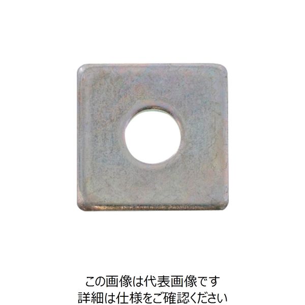 SUNCO 三価ホワイト角座金(小形角(1/4)M6X17X1.2(800個入) W0-00-0501-0060-0000-03 1箱(800個)（直送品）