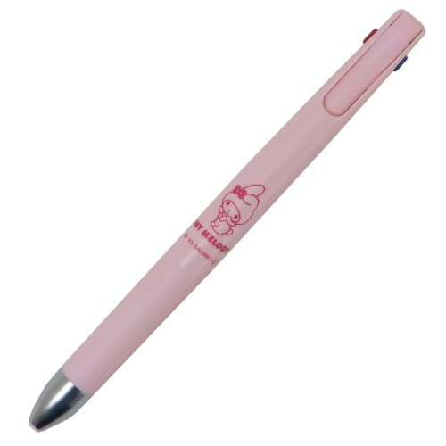 マイメロディ 黒赤青3色ボールペン BLEN ブレン3C 0.5mm 新入学 サンリオ カミオジャパン ZEBRA 新学期準備文具 筆記具 キャラクター グッズ
