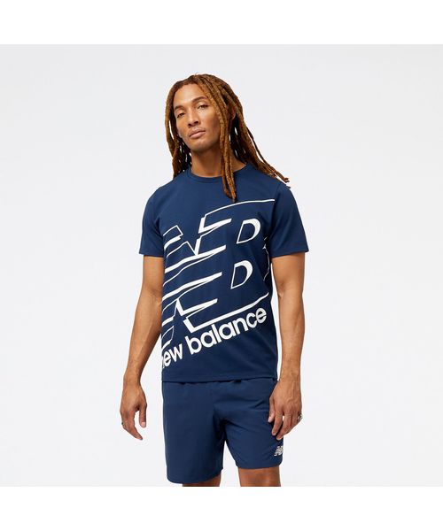 ニューバランス/ビッグロゴ ショートスリーブTシャツ