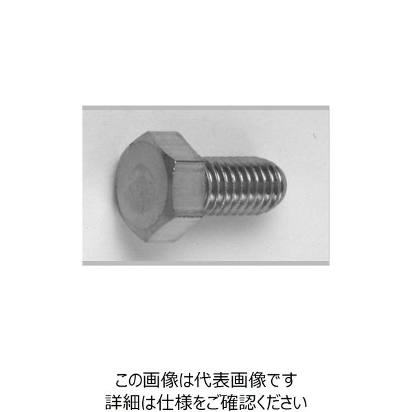ファスニング J クロメート 鉄 六角ボルト（全ねじ）（細目） 14X30 ホソメ B00000040140030002 1箱（110個）（直送品）