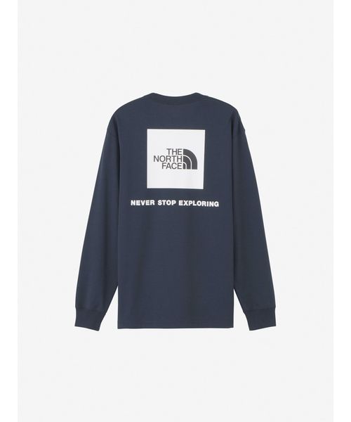 ザノースフェイス/L/S Back Square Logo Tee (ロングスリーブバックスクエア･･･