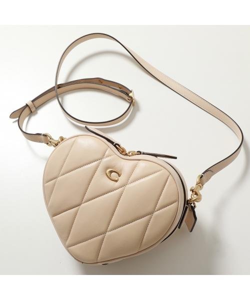 COACH ショルダーバッグ CE725 ハート キルティング