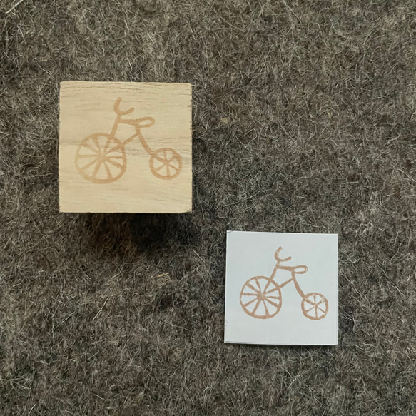 シンプルな自転車